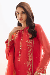 Zellbury Shirt Shalwar Dupatta 0303 Luxury Summer Collection 2024