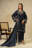 Zeen Wum35863 Stone Blue Velvet Collection 2025