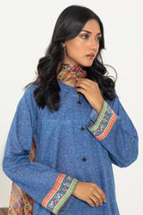 Zellburry Shirt Dupatta 0386 Essential Summer Lawn Collection 2024