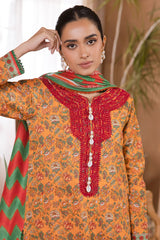 Zellburry Shirt Shalwar Dupatta 1110 Essential Summer Lawn Collection 2024