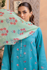 Zellburry Shirt Shalwar Dupatta 1115 Essential Summer Lawn Collection 2024