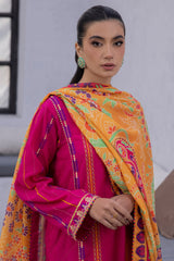 Zellbury Embroidered Shirt Shalwar Dupatta - 1125 Signature Summer Collection 2024