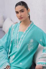 Zellbury Embroidered Shirt Shalwar Dupatta - 1147 Signature Summer Collection 2024