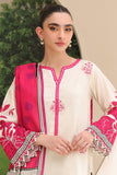 Zellburry Embroidered Shirt Shalwar Dupatta - 1252 Essential Summer Lawn Collection 2024