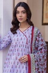 Zellburry Shirt Dupatta - 1003 Essential Summer Lawn Collection 2024