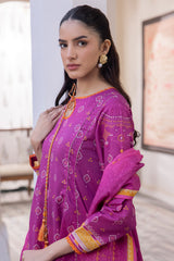 Zellburry Shirt Dupatta - 1010 Essential Summer Lawn Collection 2024