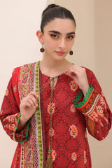 Zellburry Shirt Dupatta - 1025 Essential Summer Lawn Collection 2024