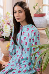 Zellburry Shirt Shalwar 1041 Essential Summer Lawn Collection 2024