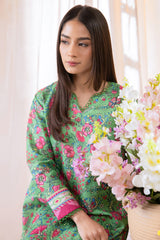 Zellburry Shirt Shalwar 1043 Essential Summer Lawn Collection 2024