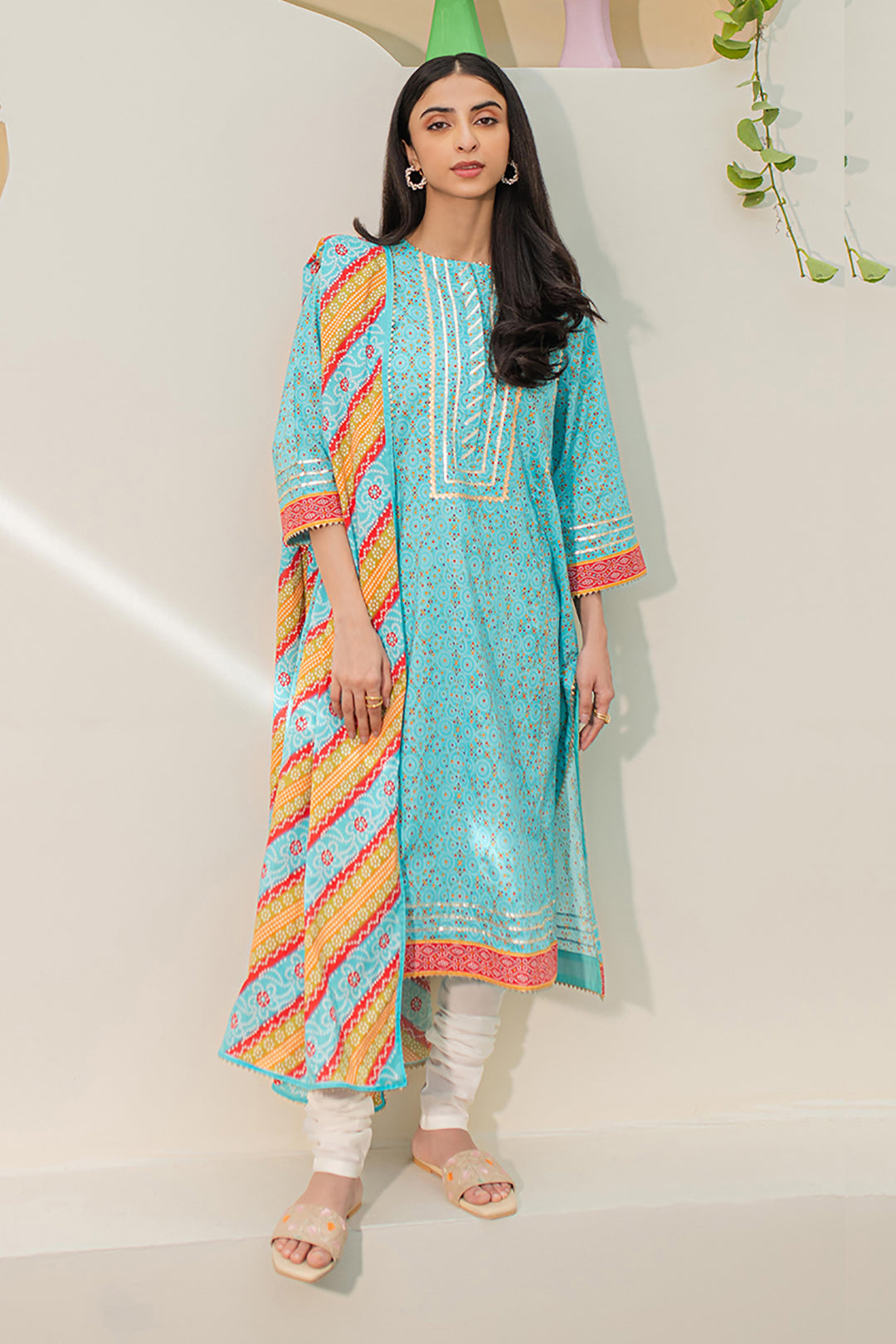 Zellburry Shirt Dupatta - 1158 Essential Summer Lawn Collection 2024