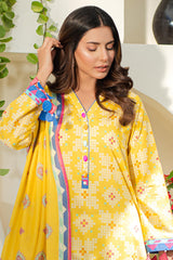 Zellburry Shirt Dupatta - 1655 Essential Summer Lawn Collection 2024