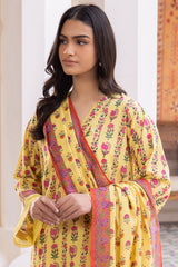 Zellburry Shirt Shalwar Dupatta - 1065 Essential Summer Lawn Collection 2024