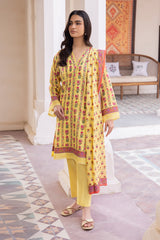 Zellburry Shirt Shalwar Dupatta - 1065 Essential Summer Lawn Collection 2024