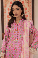 Zellburry Shirt Shalwar Dupatta - 1070 Essential Summer Lawn Collection 2024