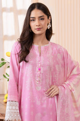 Zellburry Shirt Shalwar Dupatta - 1076 Essential Summer Lawn Collection 2024