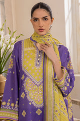 Zellburry Shirt Shalwar Dupatta - 1078 Essential Summer Lawn Collection 2024