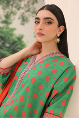 Zellburry Shirt Shalwar Dupatta - 1221 Essential Summer Lawn Collection 2024