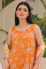 Zellburry Shirt Shalwar Dupatta - 1243 Essential Summer Lawn Collection 2024