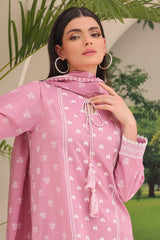 Zellburry Shirt Shalwar Dupatta - 1605 Essential Summer Lawn Collection 2024