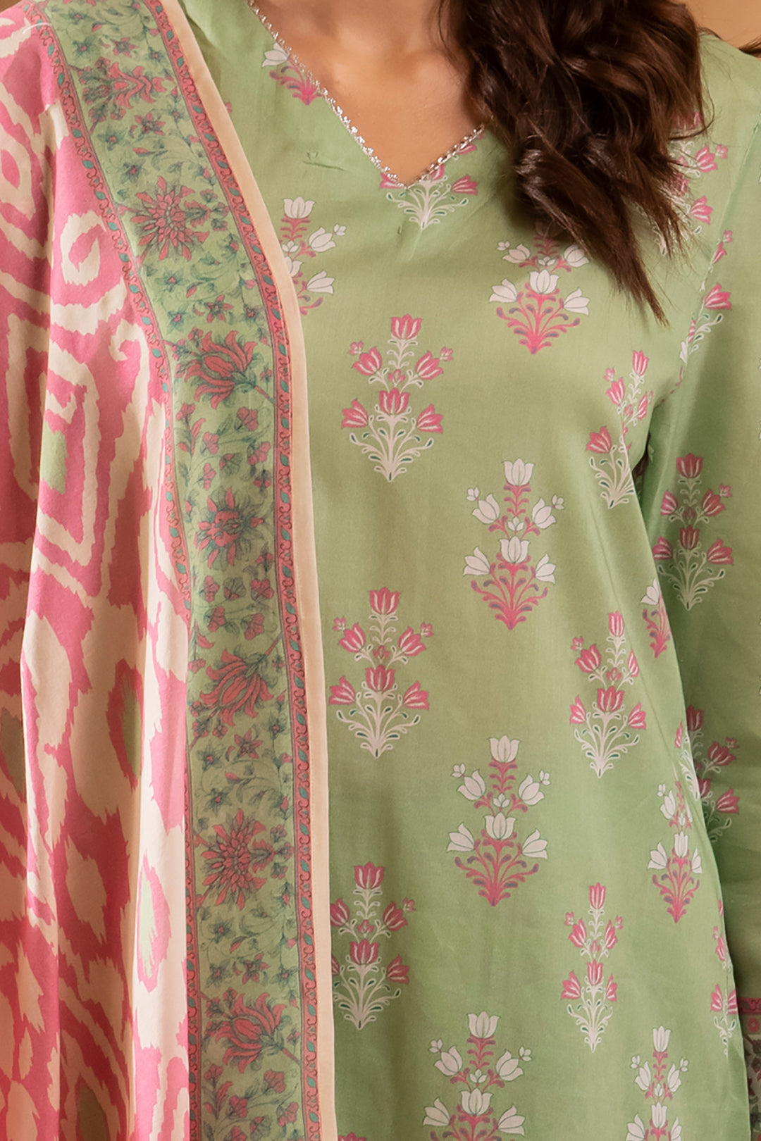 Zellburry Shirt Shalwar Dupatta - 1636 Essential Summer Lawn Collection 2024