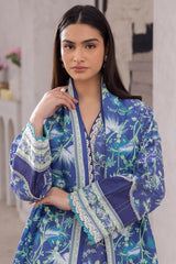 Zellburry Shirt Shalwar Dupatta - 1637 Essential Summer Lawn Collection 2024