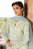 Zellburry Embroidered Shirt Shalwar Dupatta - 0809 Chikankari Edition 2025