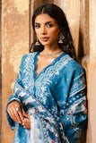 Zellburry Embroidered Shirt Shalwar Dupatta - 0832 Chikankari Edition 2025