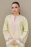 Zellbury Embroidered Shirt Shalwar Dupatta - 4077 Chikankari 2026