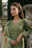 Zellbury Embroidered Shirt Shalwar Dupatta - 4090 Chikankari Cambric Collection 2026
