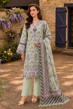 Zellbury Embroidered Shirt Shalwar Dupatta - 4092 Chikankari Cambric Collection 2026
