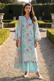 Zellbury Embroidered Shirt Shalwar Dupatta - 4095 Chikankari Cambric Collection 2026