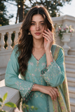 Zellbury Embroidered Shirt Shalwar Dupatta - 4112 Chikankari Cambric Collection 2026