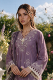 Zellbury Embroidered Shirt Shalwar Dupatta - 4133 Chikankari Cambric Collection 2026