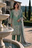 Zellbury Embroidered Shirt Shalwar Dupatta - 4134 Chikankari Cambric Collection 2026