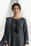 Zellbury Shirt Dupatta  WUS26X21061 Monochrome Collection 2026