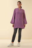 Zeen Woman WWT14133 Purple Lawn Prets 2024
