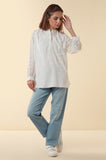 Zeen Woman WWT14143 White Lawn Prets 2024
