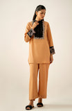 Zeen Woman WWT24109 Peach Lawn Prets 2024