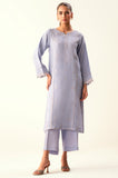 Zeen Woman WZM24305 Periwinkle Lawn Prets 2024