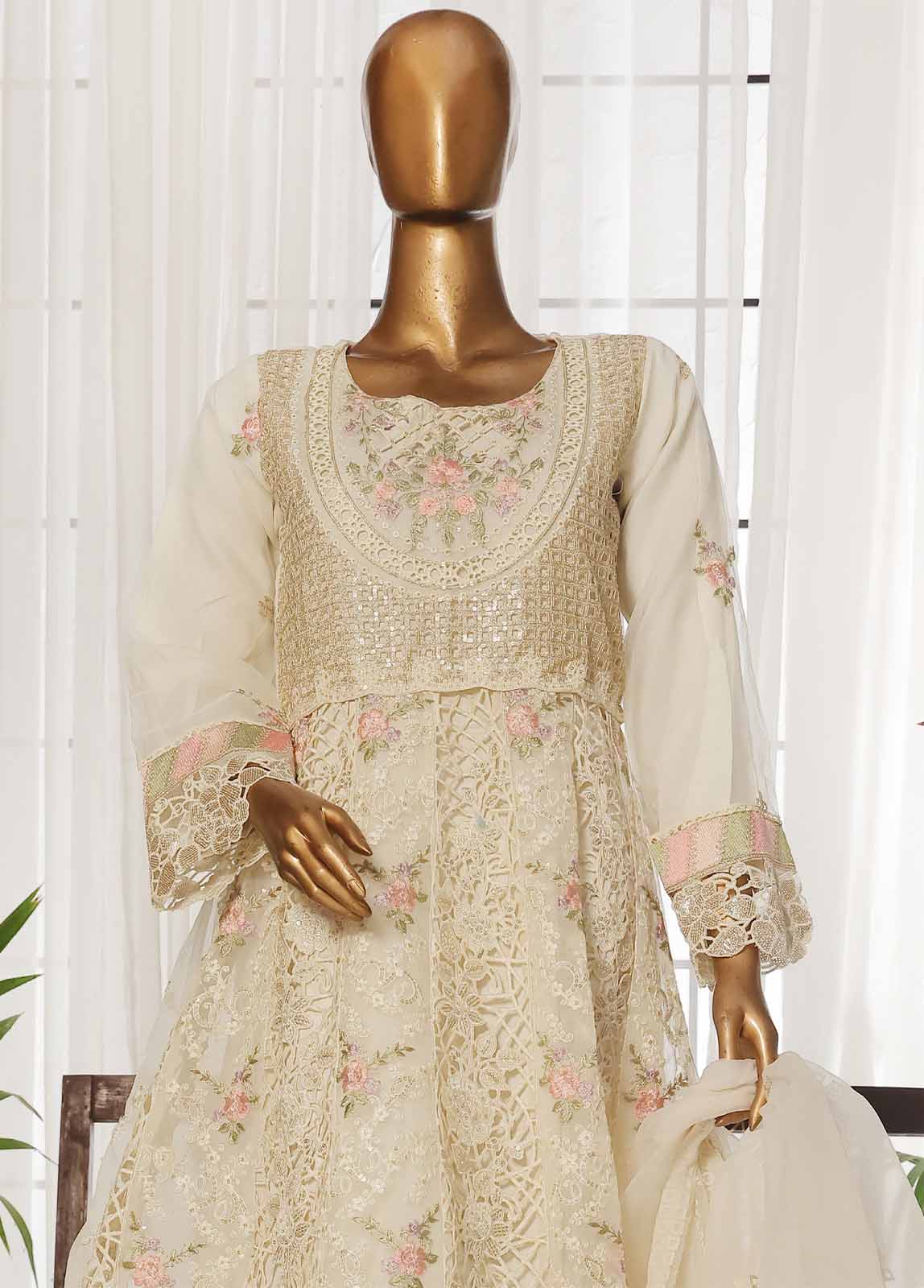 Bin Saeed ZEF-2060-F Luxury Pret Organza 2025