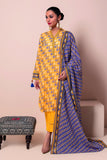 A22103 Yellow Khaadi Online Spring Summer 2022