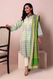 A22104 Green Khaadi Online Spring Summer 2022