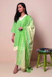 A22107 Green Khaadi Online Spring Summer 2022