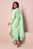 A22109 Green Khaadi Online Spring Summer 2022