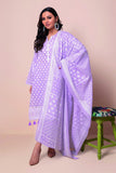 A22110 Purple Khaadi Online Spring Summer 2022