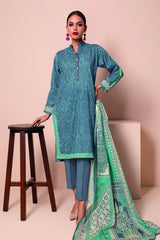 A22114 Blue Khaadi Online Spring Summer 2022