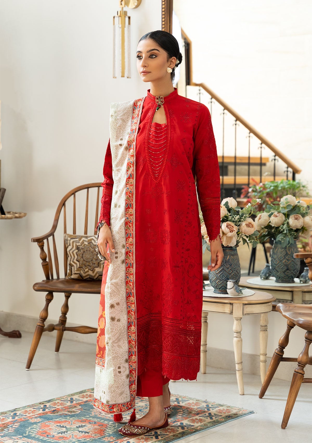 Aik Atelier Eid Lawn Look 08 Samah Eid Lawn Vol 2 2024