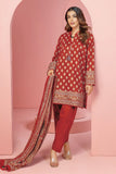 Khaadi ALA240345 Red Eid Collection 2024