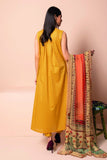 B22111 Yellow Khaadi Online Spring Summer 2022