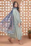 Khaadi Cambric | Embroidered | Fabrics 3 Piece BCA240404 L Grey Signature Collection 2024